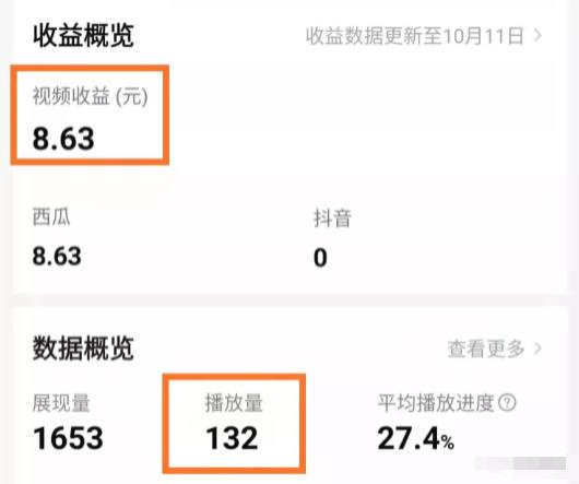 西瓜视频是怎么赚钱的，教大家一个提高视频收益的3个技巧