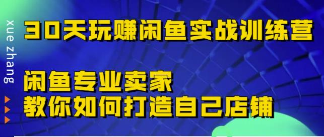 30天玩赚闲鱼实战训练营，闲鱼专业卖家教你如何打造自己店铺,30天玩赚闲鱼实战训练营，闲鱼专业卖家教你如何打造自己店铺,运营推广,抖音0基础短视频实战课，短视频运营赚钱新思路，零粉丝也能助你上热门,第1张