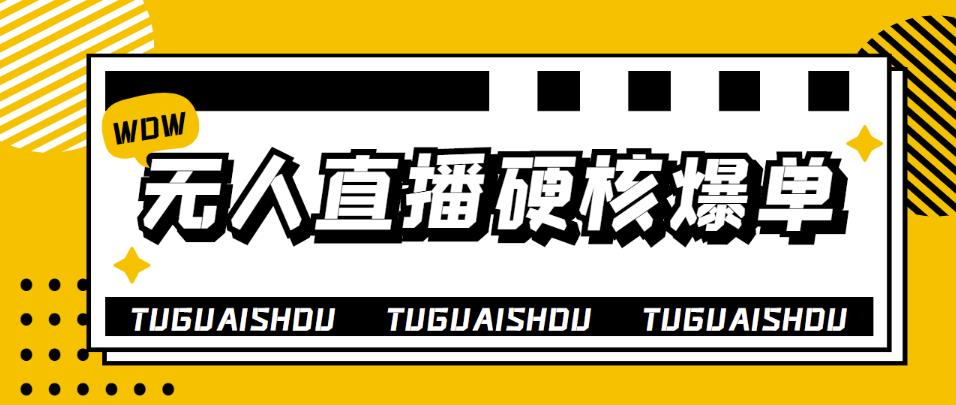 大飞无人直播硬核爆单技术，轻松玩转无人直播，暴利躺赚,直播间,mp4,课件,第1张