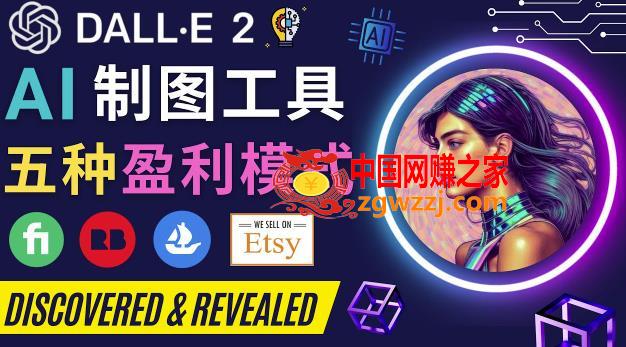 利用Ai绘图工具DALL E 2赚钱的5种途径DALL E 2的注册流程和使用方,利用Ai绘图工具DALL E 2赚钱的5种途径DALL E 2的注册流程和使用方,视频,流量,第1张