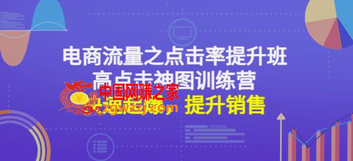 电商流量之点击率提升班+高点击神图训练营：快速起爆，提升销售！,电商流量之点击率提升班+高点击神图训练营：快速起爆，提升销售！,点击,点击率,第1张