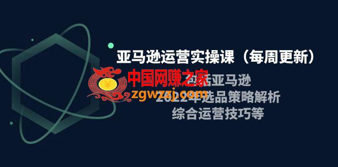 亚马逊运营实操课（每周更新）包括亚马逊2022选品策略解析，综合运营技巧等,亚马逊运营实操课（每周更新）包括亚马逊2022选品策略解析，综合运营技巧等,课,广告,亚马逊,第1张