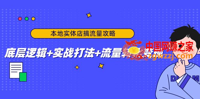 本地实体店搞流量攻略：底层逻辑+实战打法+流量转化变现,本地实体店搞流量攻略：底层逻辑+实战打法+流量转化变现,视频,逻辑,底层,第1张