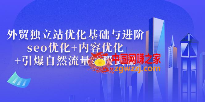 外贸独立站优化基础与进阶：seo优化+内容优化+引爆自然流量终极武器,外贸独立站优化基础与进阶，seo优化+内容优化+引爆自然流量终极武器,外贸,mp4,第1张