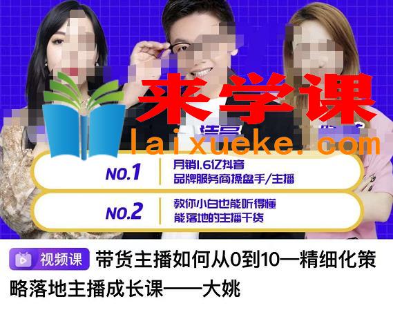 精细化策略落地主播成长课，带货主播如何从0-10，教你小白也能听得懂能落地的主播干货,带货主播如何从0-10，精细化策略落地主播成长课，教你小白也能听得懂能落地的主播干货,主播,课,落地,第1张