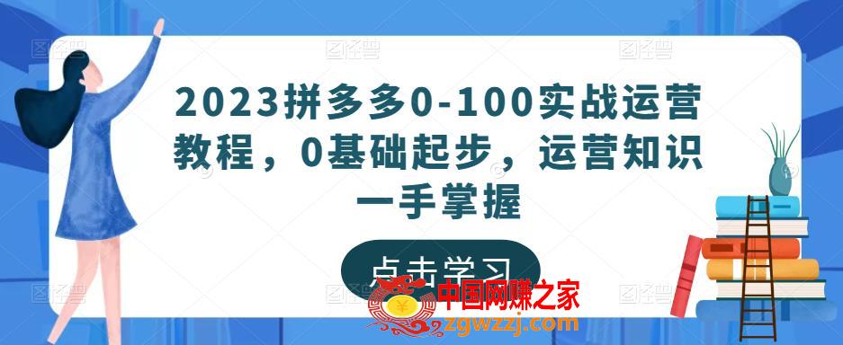 2023拼多多0-100实战运营教程，0基础起步，运营知识一手掌握,2023拼多多0-100实战运营教程，0基础起步，运营知识一手掌握,mp,-,内功,第1张