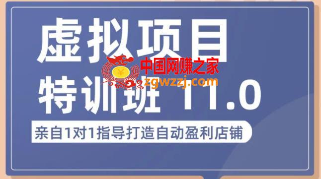 陆明明·虚拟项目特训班（10.0+11.0），0成本获取虚拟素材，0基础打造自动盈利店铺