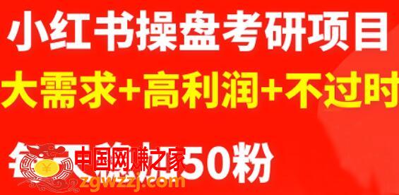 （商梦网校）最新小红书操盘考研项目：大需求+高利润+不过时,商梦网校-最新小红书操盘考研项目：大需求+高利润+不过时,项目,考研,第1张