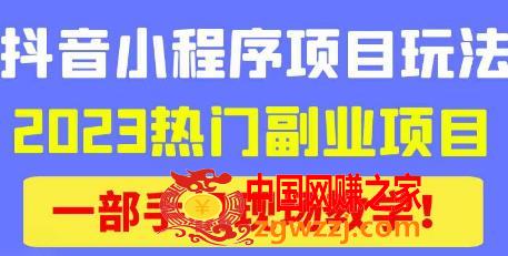 抖音小程序9.0新技巧，2023热门副业项目，动动手指轻松变现,抖音小程序9.0新技巧，2023热门副业项目，动动手指轻松变现,程序,视频,项目,第1张