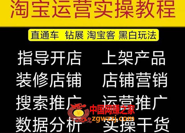 2023淘宝开店教程0基础到高级全套视频网店电商运营培训教学课程,2023淘宝开店教程0基础到高级全套视频网店电商运营培训教学课程（2月更新）,课程,教程,淘宝,第1张