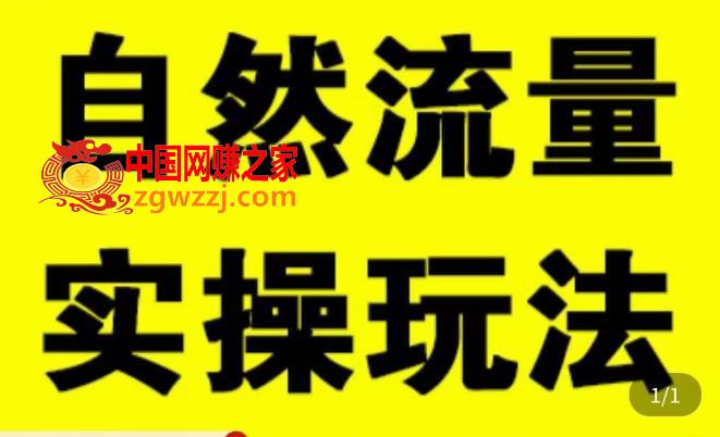 拼多多自然流量天花板，拼多多自然流的实操玩法，自然流量是怎么来的，如何开车带来自然流等知识,拼多多自然流量天花板，拼多多自然流的实操玩法，自然流量是怎么来的，如何开车带来自然流等知识,流量,玩法,第1张