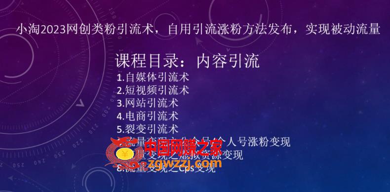 ​小淘2023网创类粉引流术，自用引流涨粉方法发布，实现被动流量,小淘2023网创类粉引流术，自用引流涨粉方法发布，实现被动流量,流量,粉丝,第3张