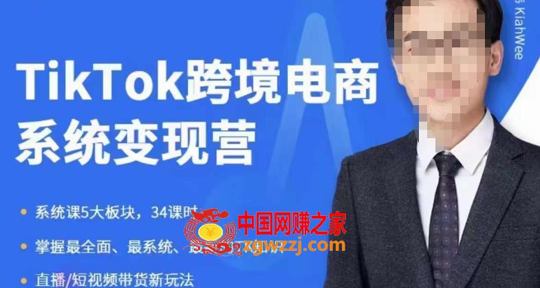 嘉伟5月新课《TiKToK跨境电商变现营》跨境电商系统传授TikTok玩法，从小白到高手，真正的电商实战课程,嘉伟5月新课《TiKToK跨境电商变现营》跨境电商系统传授TikTok玩法，从小白到高手，真正的电商实战课程,TikTok,账号,视频,第1张