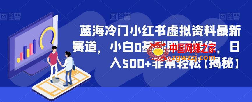 蓝海冷门小红书虚拟资料最新赛道，小白0基础即可操作，日入500+非常轻松【揭秘】,蓝海冷门小红书虚拟资料最新赛道，小白0基础即可操作，日入500+非常轻松【揭秘】,资料,作品,项目,第1张