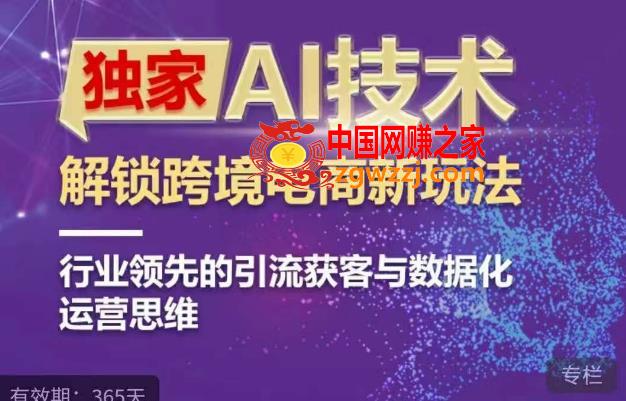 独家AI技术&#038;ChatGPT解锁跨境电商新玩法，行业领先的引流获客与数据化运营思维,独家AI技术&ChatGPT解锁跨境电商新玩法，行业领先的引流获客与数据化运营思维,ChatGPT,跨境,电商,第2张