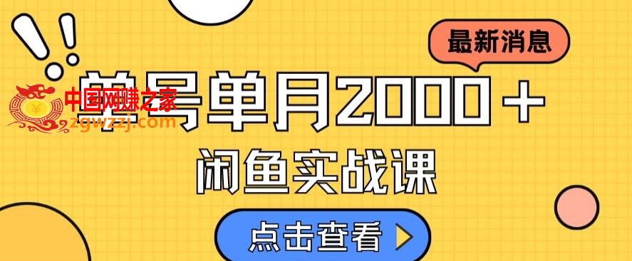 最新闲鱼日入500＋，虚拟资料变现喂饭级讲解,最新闲鱼日入500＋，虚拟资料变现喂饭级讲解,闲鱼,项目,第1张