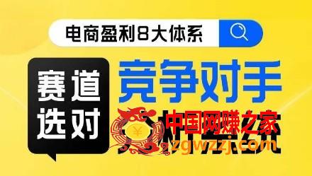 电商盈利8大体系·赛道选对，​竞争对手分析系统线上课,电商盈利8大体系·赛道选对，竞争对手分析系统线上课,赛道,竞争,第1张