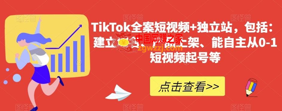 TikTok全案短视频+独立站，包括：建立域名、产品上架、能自主从0-1短视频起号等,TikTok全案短视频+独立站，包括：建立域名、产品上架、能自主从0-1短视频起号等,视频,设置,了解,第1张