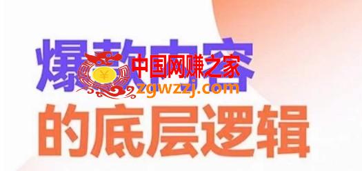 爆款内容的底层逻辑，​揽获精准客户，高粘性、高复购、高成交,爆款内容的底层逻辑，揽获精准客户，高粘性、高复购、高成交,爆款,内容,视频,第1张