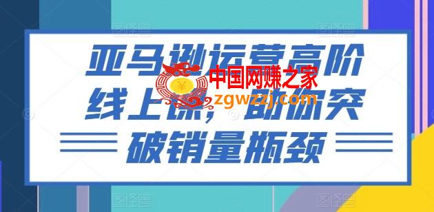 亚马逊运营高阶线上课，助你突破销量瓶颈,亚马逊运营高阶线上课，助你突破销量瓶颈,广告,指标,解读,第1张