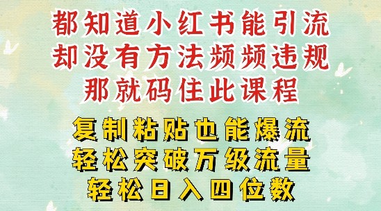 小红书靠**粘贴一周突破万级流量池干货，以减肥为例，每天稳定引流变现四位数【揭秘】,小红书靠**粘贴一周突破万级流量池干货，以减肥为例，每天稳定引流变现四位数【揭秘】,小红,减肥,第1张