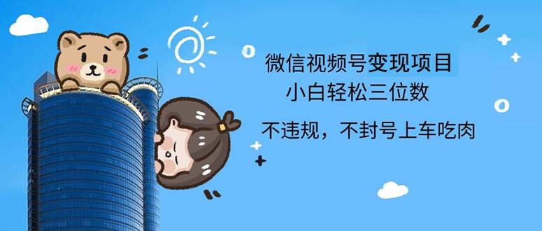 （12660期）2024最新微信视频号，0撸项目，自己玩，小白轻松日入三位数,（12660期）2024最新微信视频号，0撸项目，自己玩，小白轻松日入三位数,项目,视频,第1张