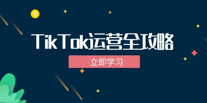 （12739期）TikTok实战运营全攻略：从下载软件到变现，抖音海外版实操教程,（12739期）TikTok实战运营全攻略：从下载软件到变现，抖音海外版实操教程,TikTok,账号,如何,第1张